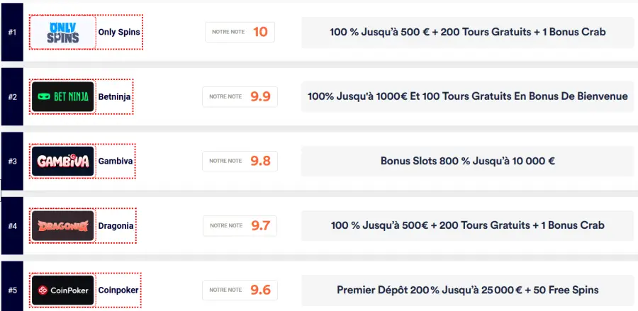Casino en ligne